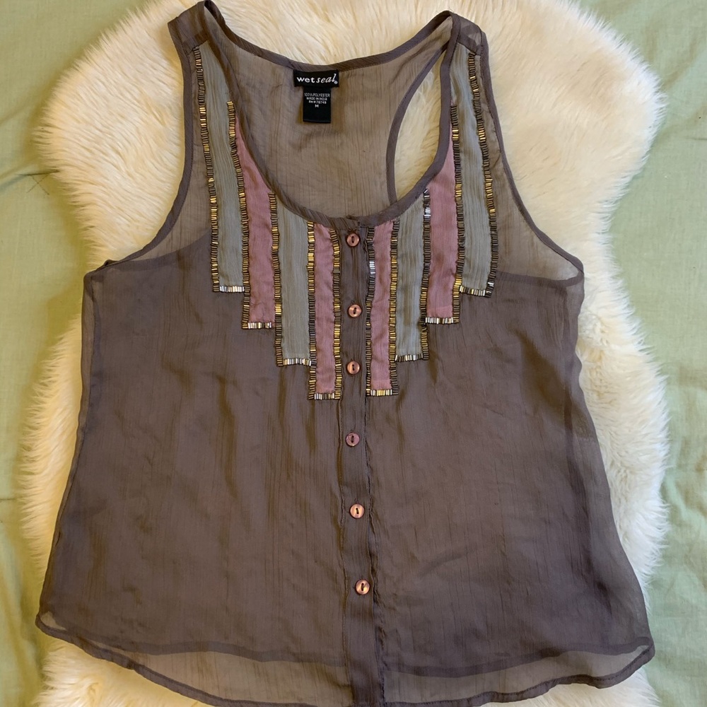 Wet seal top